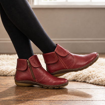 Marlowe | Leather Orthopedic Ankle Boots