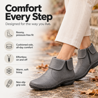 Marlowe | Leather Orthopedic Ankle Boots