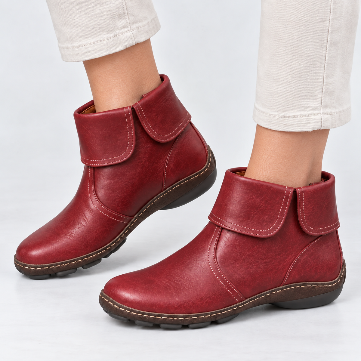 Marlowe | Leather Orthopedic Ankle Boots
