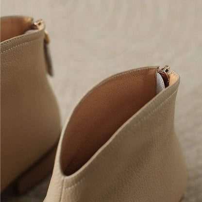 Adeline | Leather Orthopedic Ankle Boots